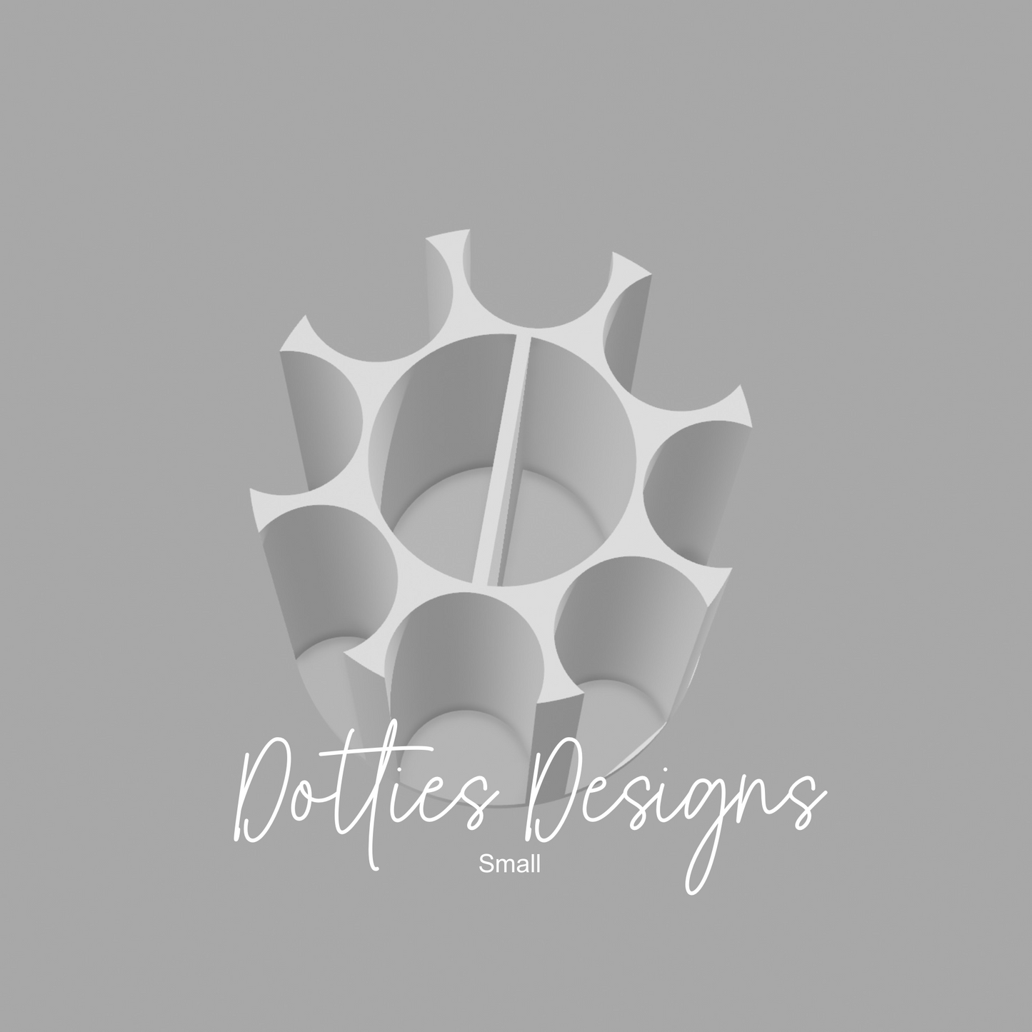 713 CUPS/SCOTT Lazy Susan Pigment Paste and Straw Holder