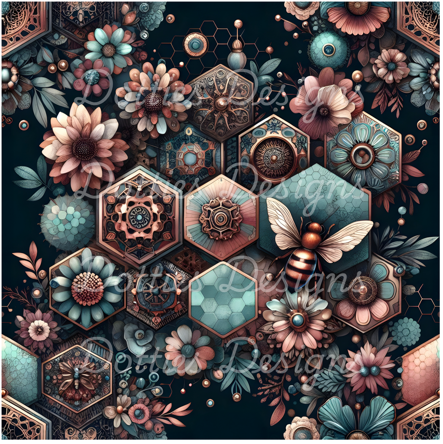 #301 - 10"x10" Printed Vinyl