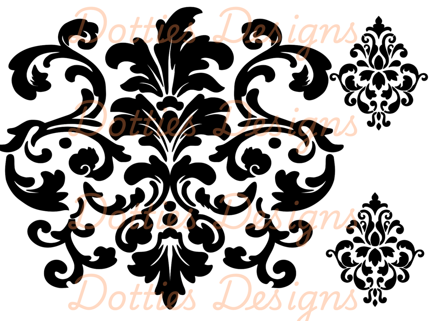 Damask Peekaboo (Beginner)