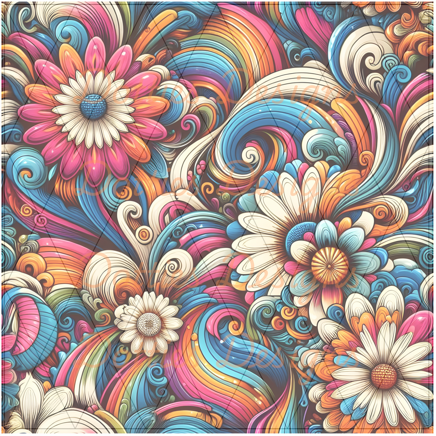 #217 - 10"x10" Printed Vinyl