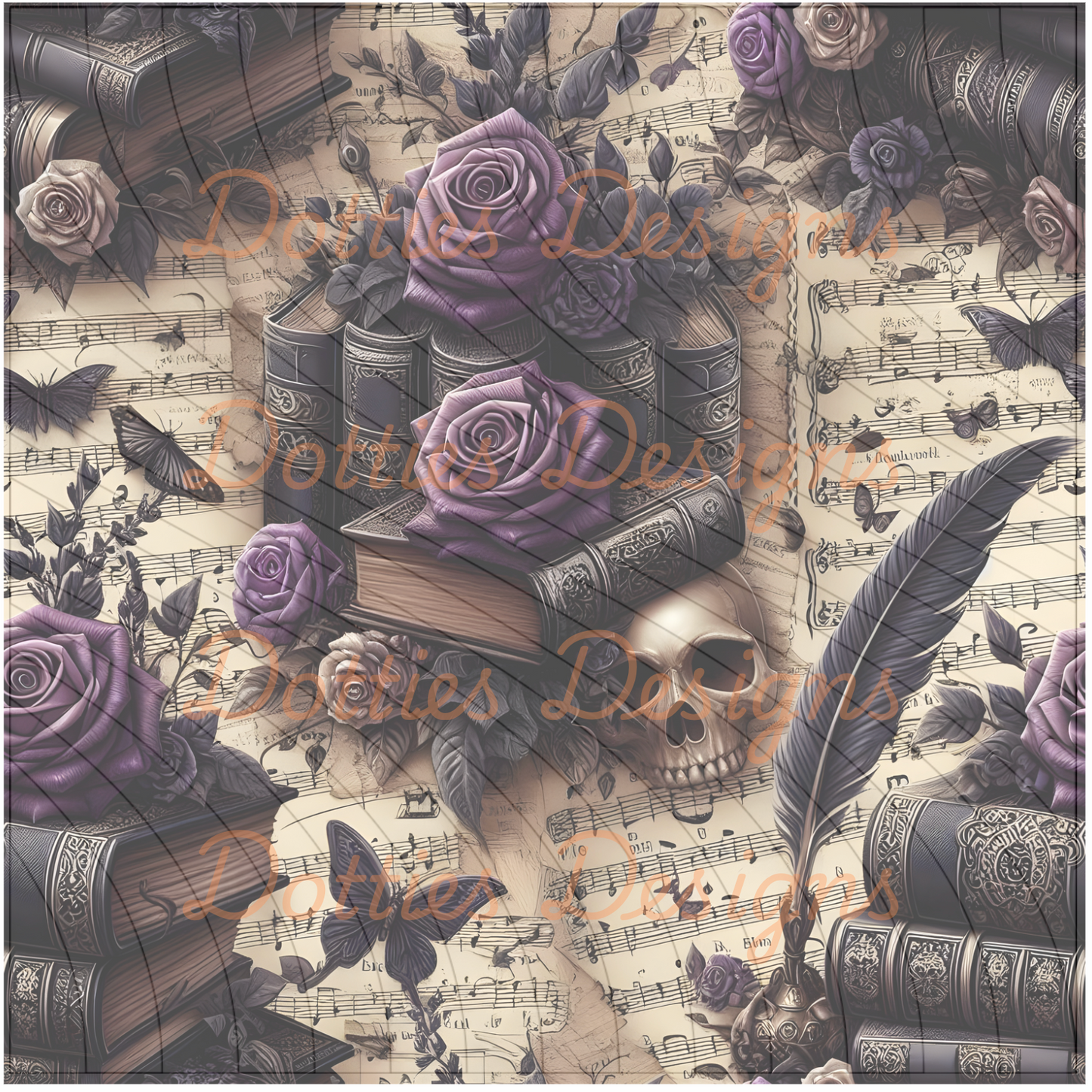 #276 - 10"x10" Printed Vinyl