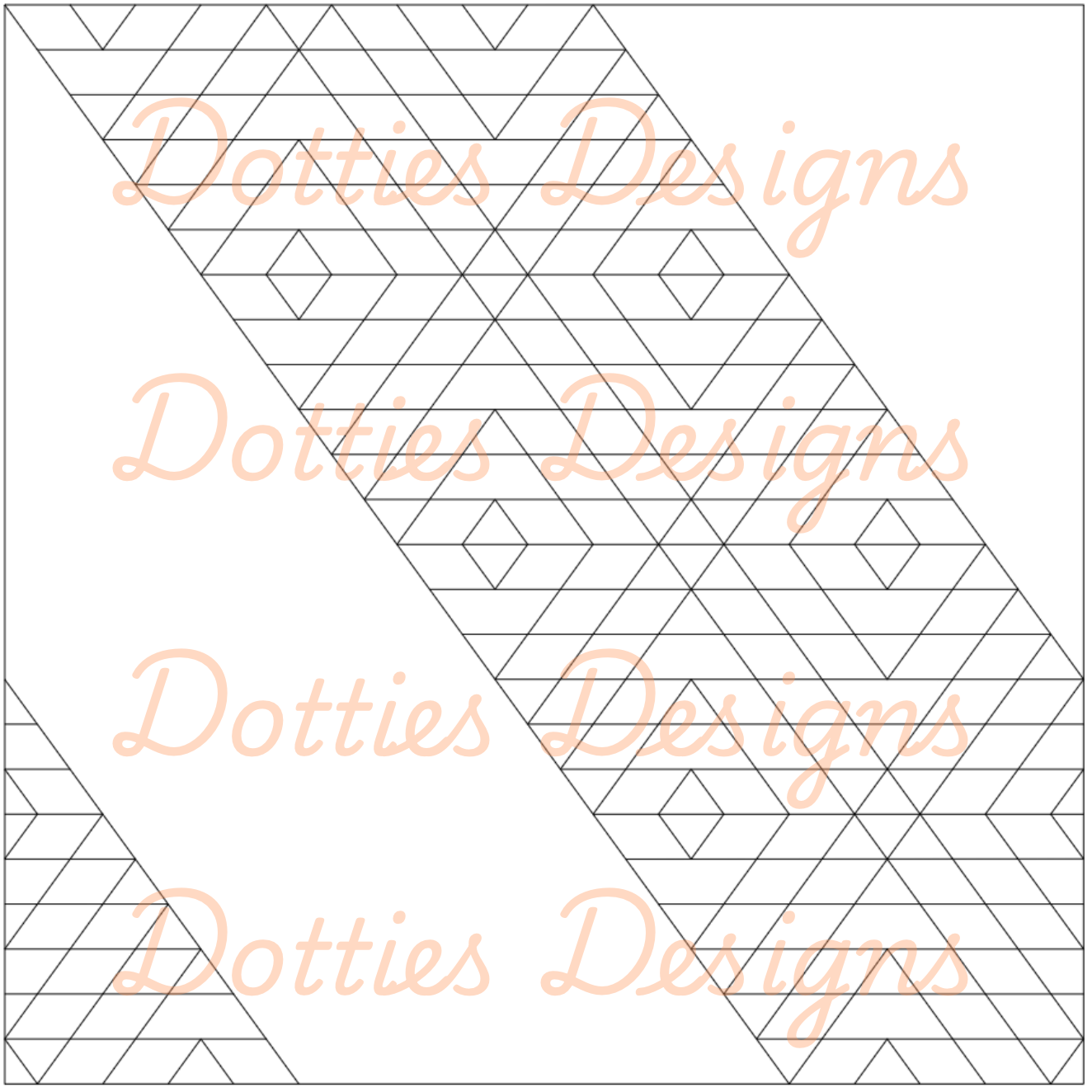 A1.4 - Southwestern/Swirl Pre Cut Template