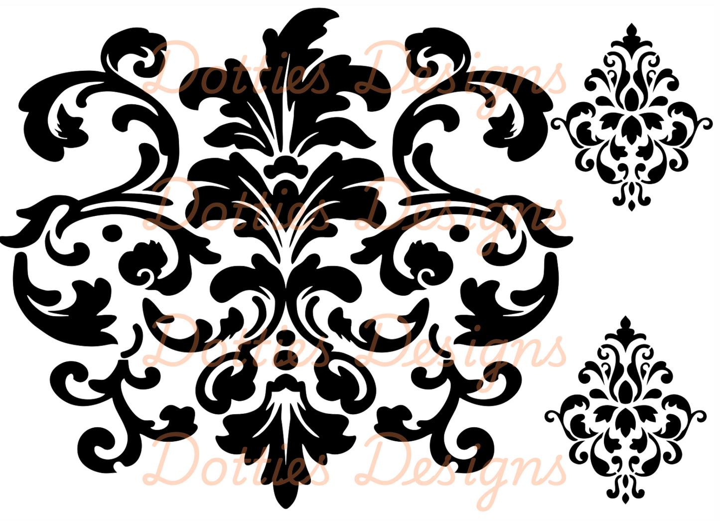Damask Peekaboo (Beginner)