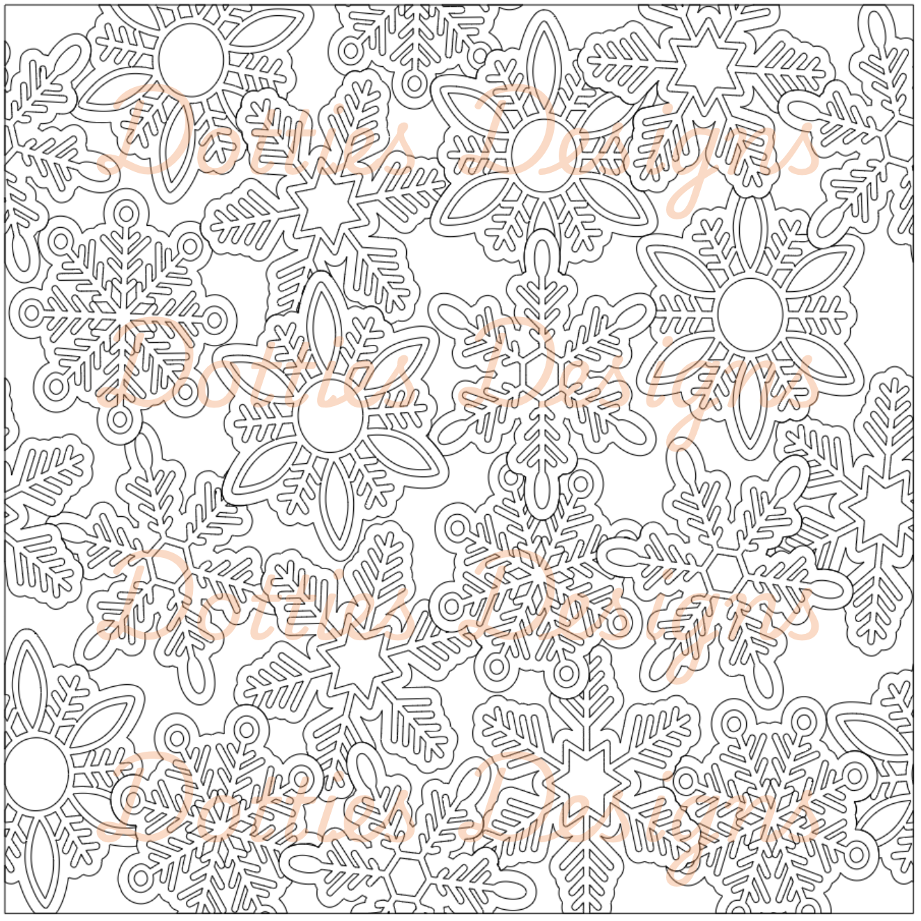 Burst 1.40 - Snowflakes