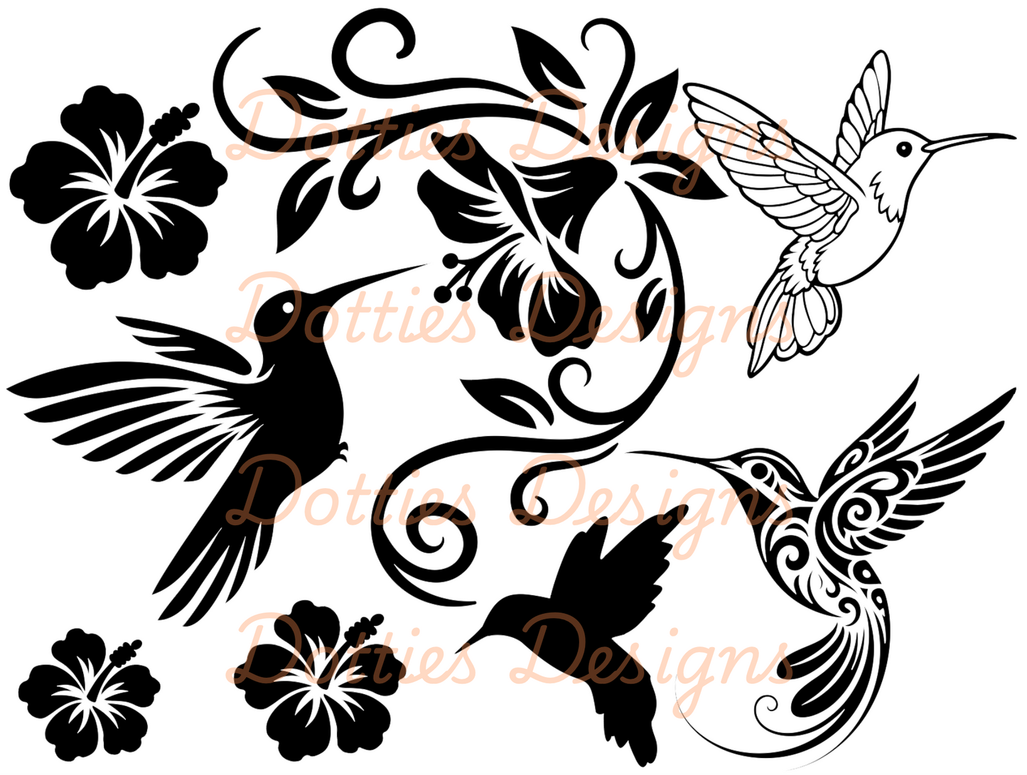 Hummingbird Peekaboo (Advanced)