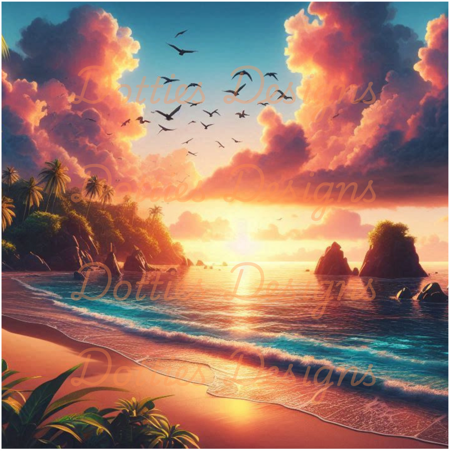 #18 - 10"x 10" Printed Vinyl