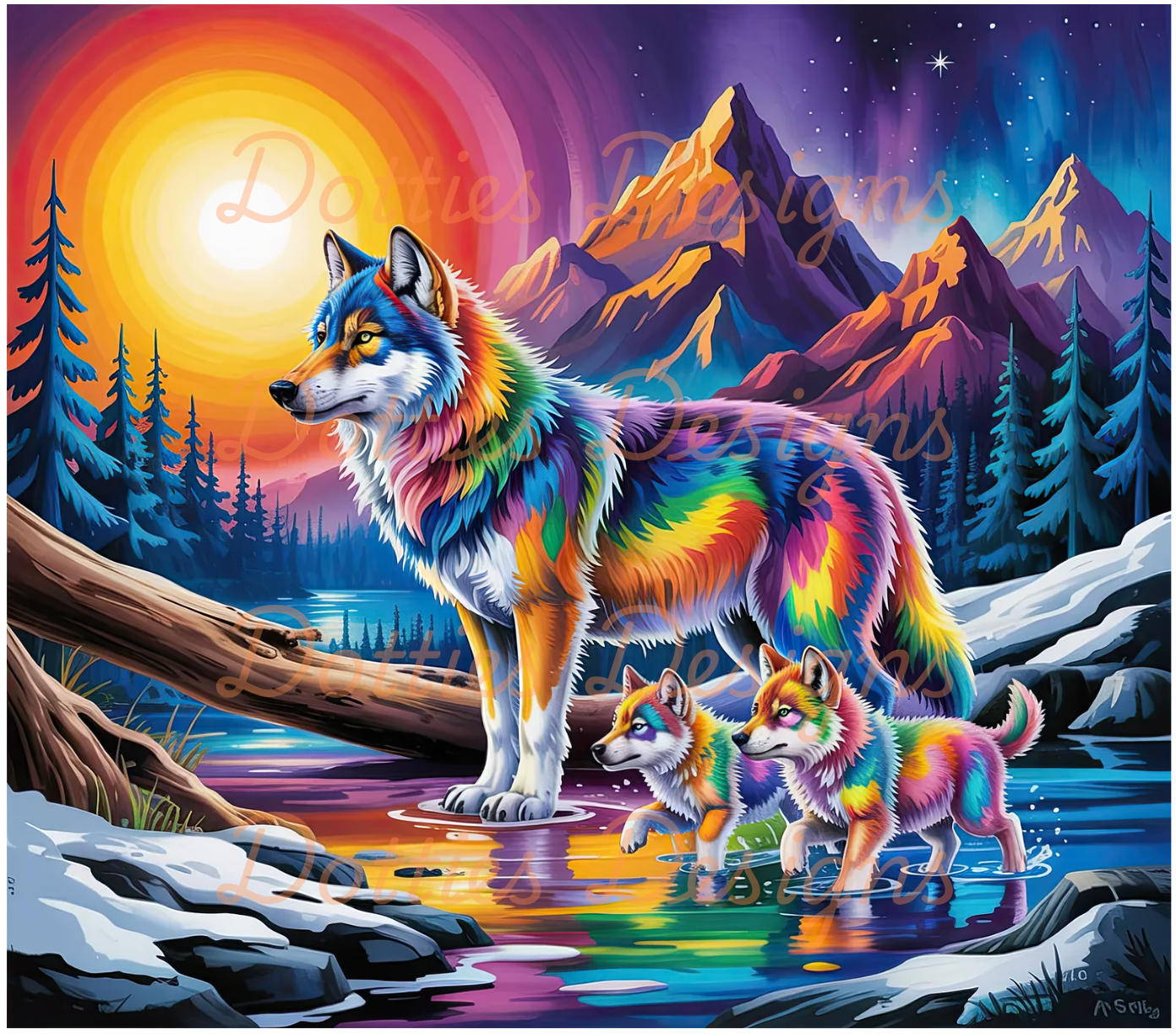 #023 - 10"x 10" Printed Vinyl
