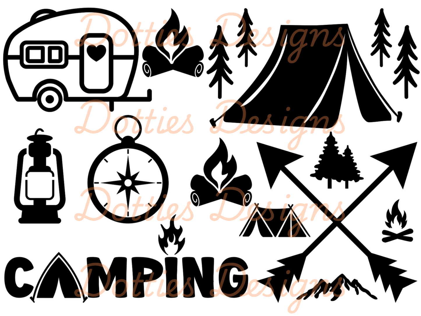 Camping Peekaboo (Intermediate)