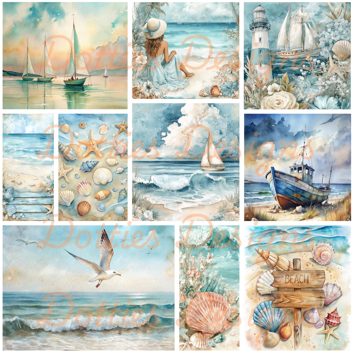 Coastal Vibes/Element Sheet
