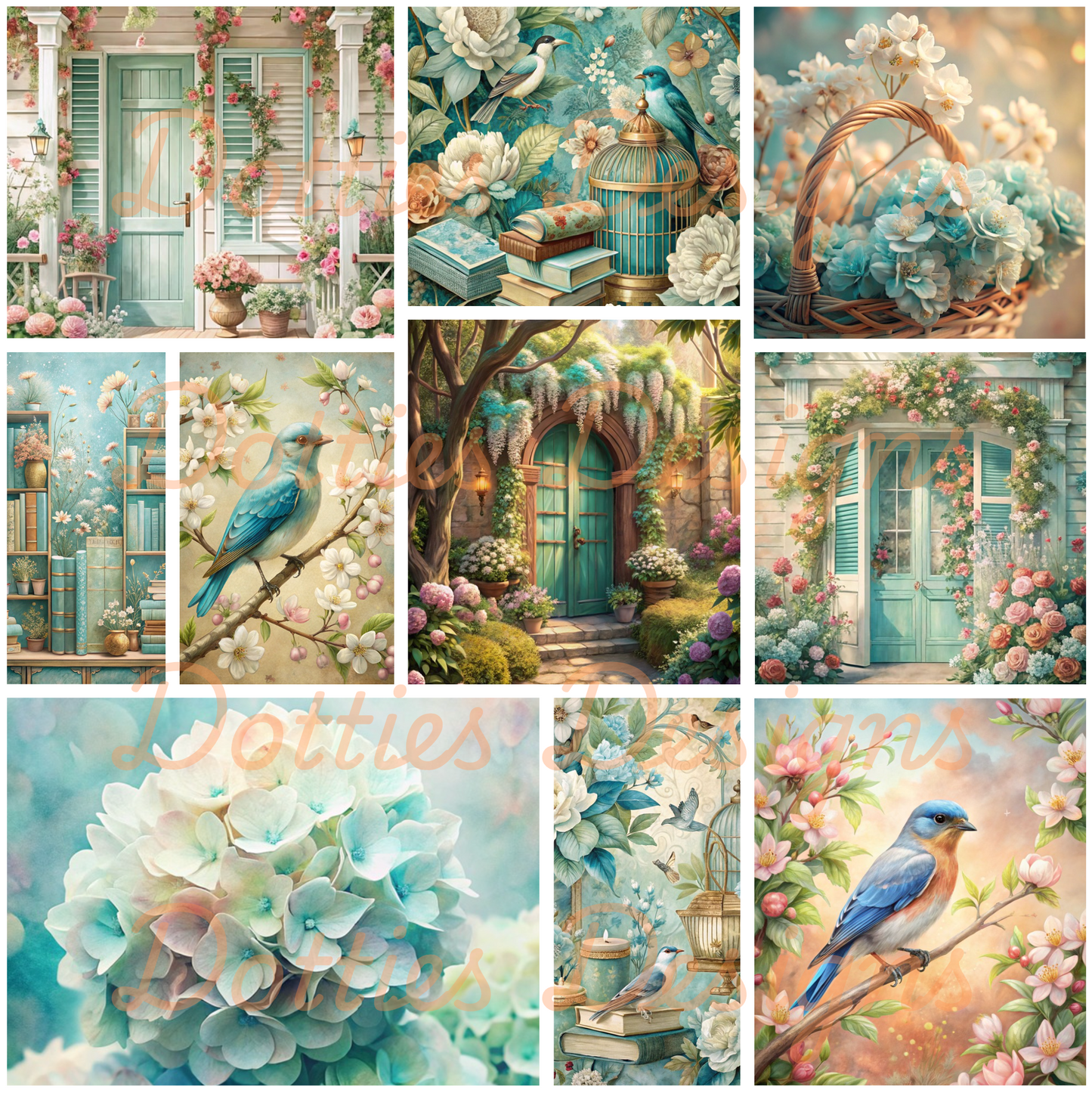 Teal Gardens/Element Sheet