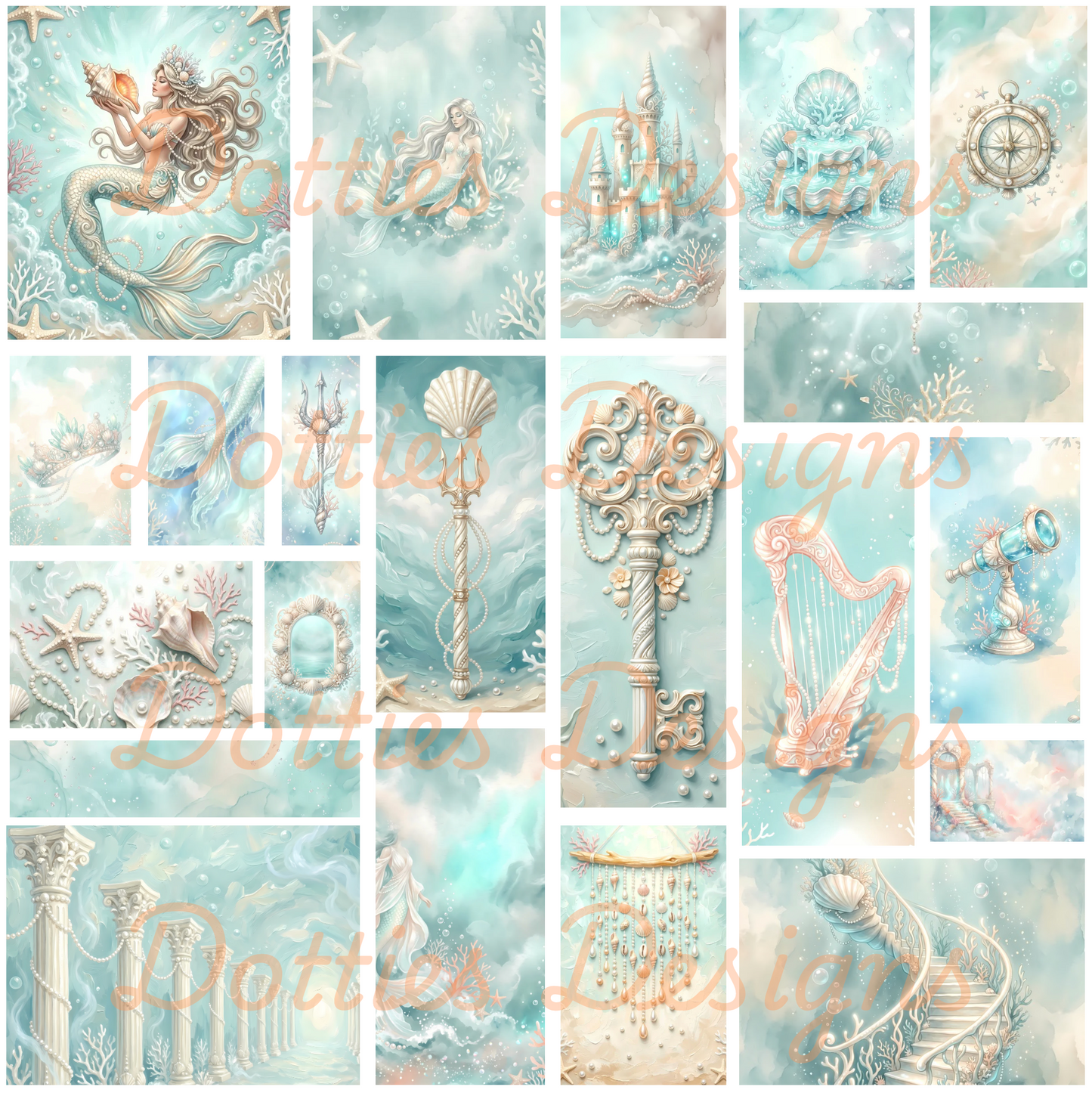 Pastel Mermaid/Element Sheet