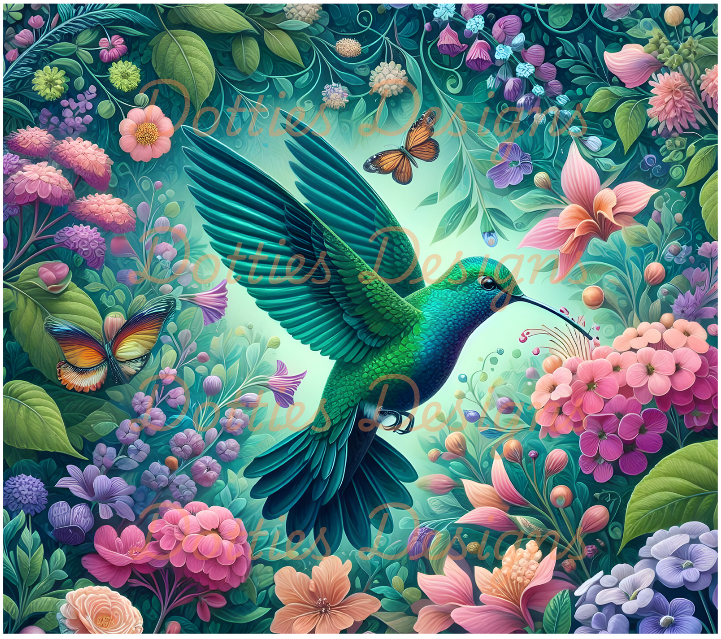 #114 - 10"x 10" Printed Vinyl