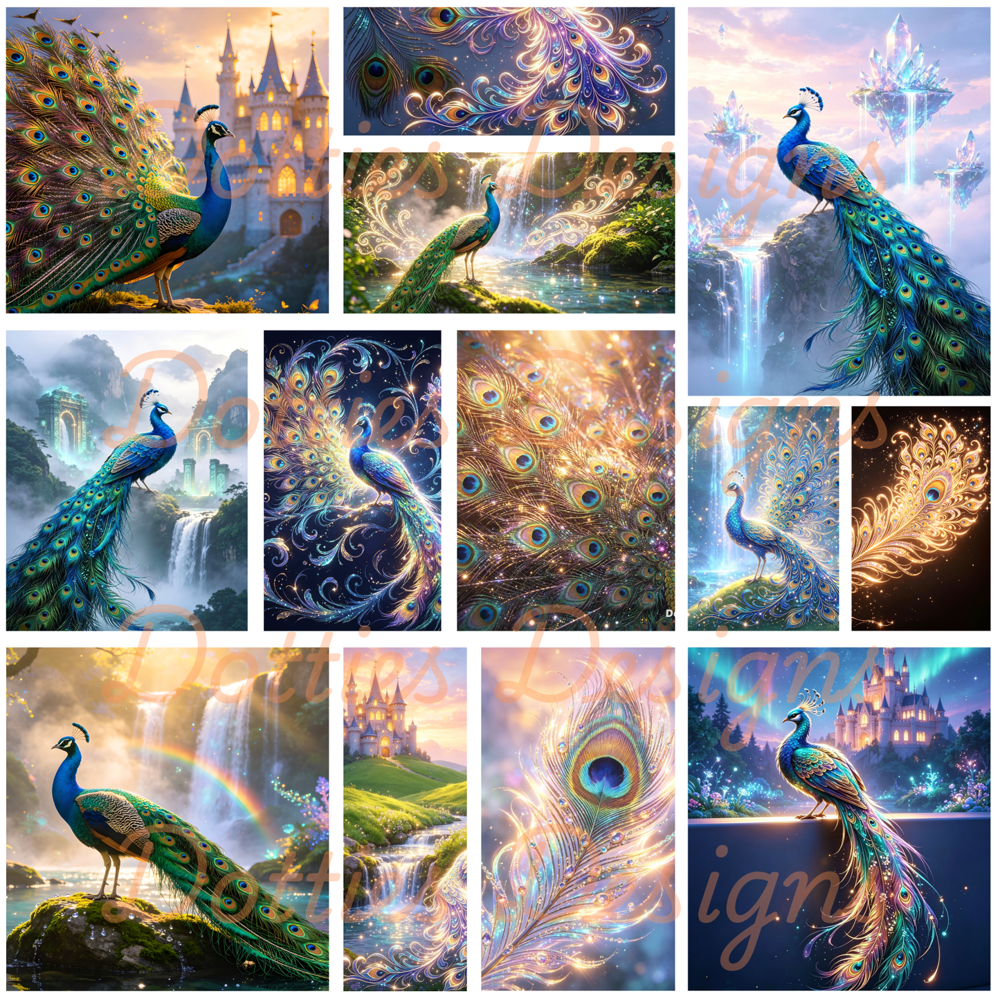 Peacock Fairytales/Element Sheet