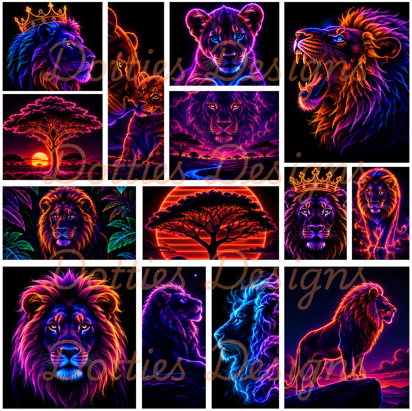 Neon Savannah/Element Sheet