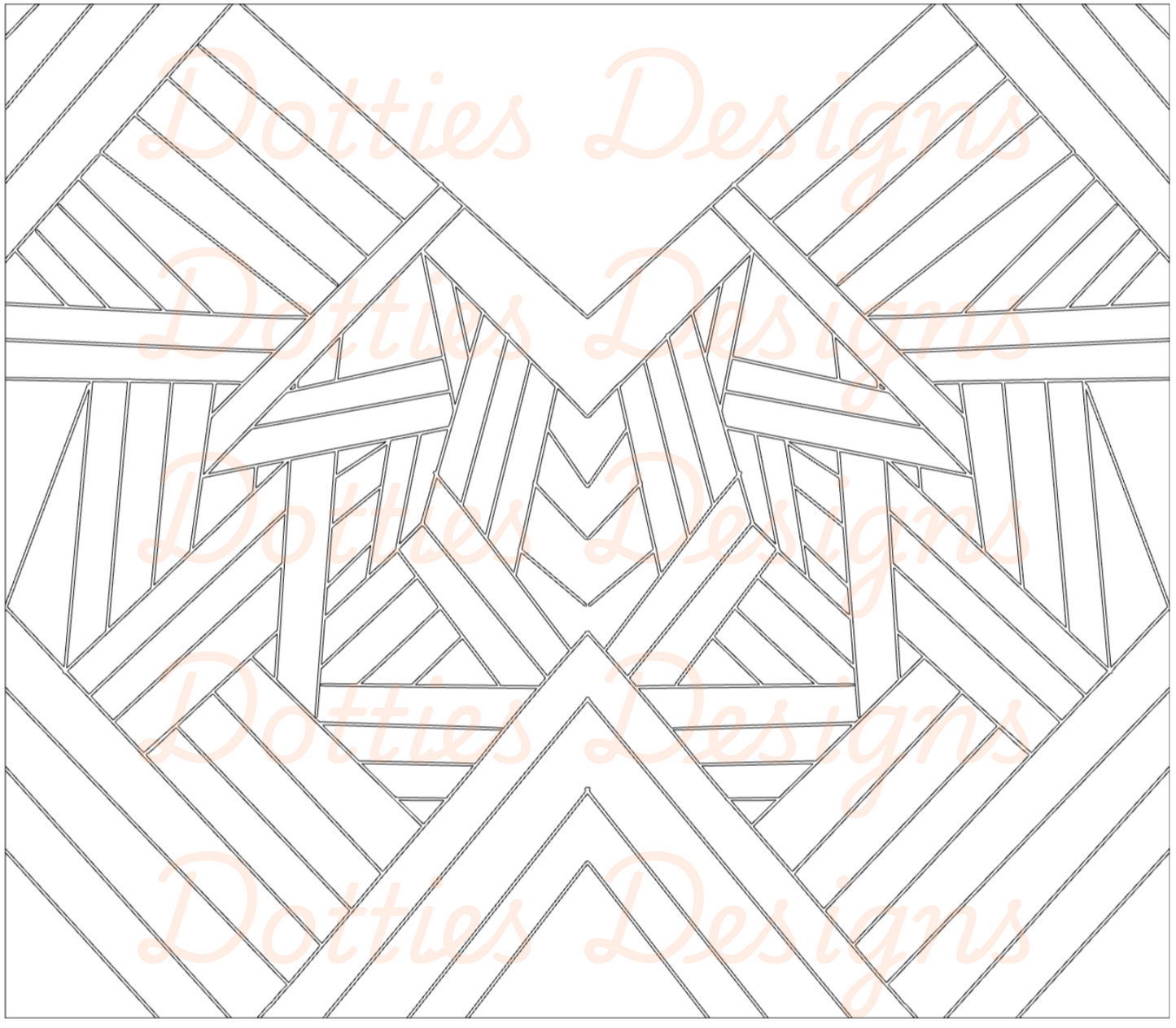 KGD Pre Cut Template A 1:7