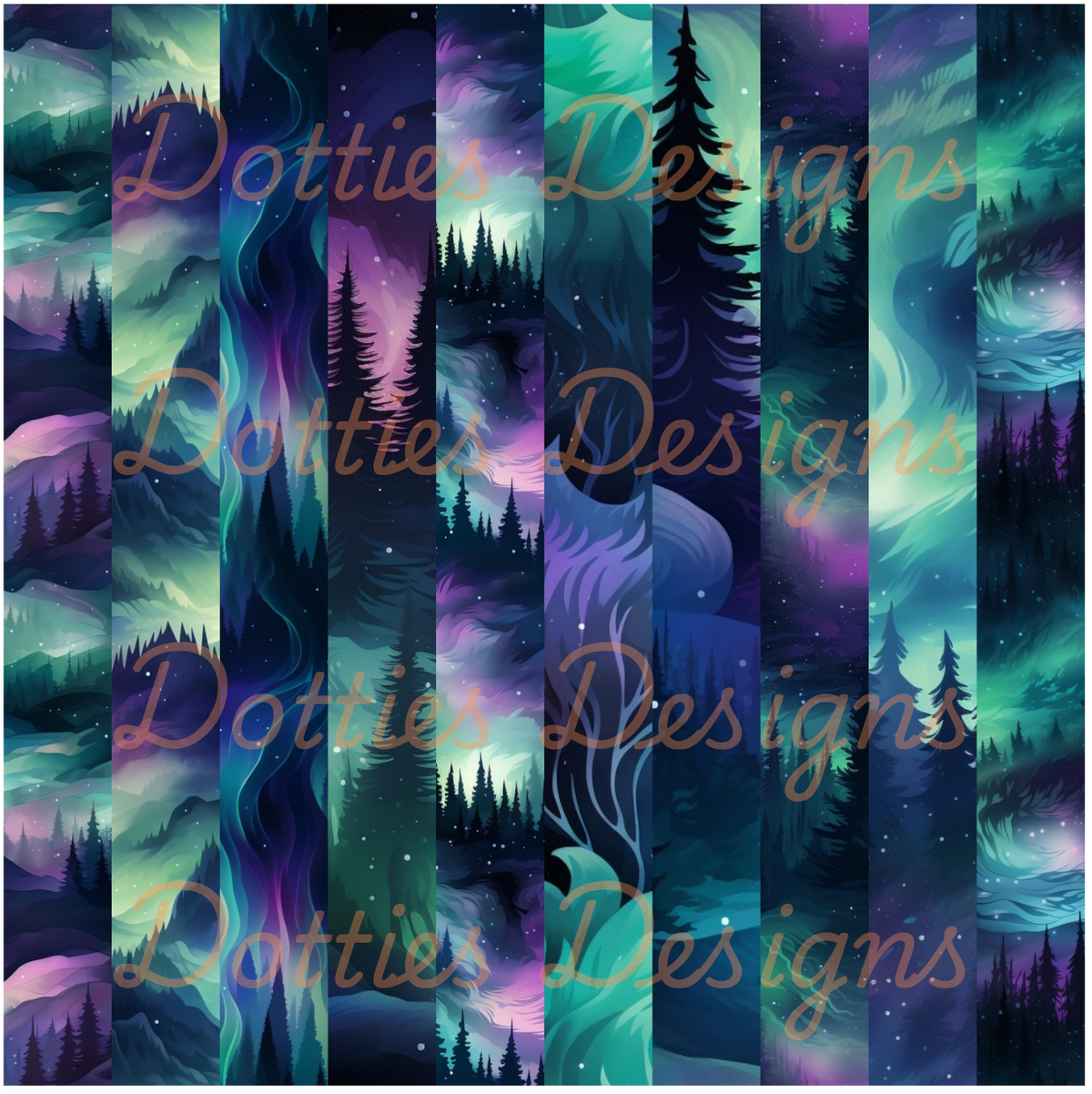 Northern Lights/Stripe Vinyl