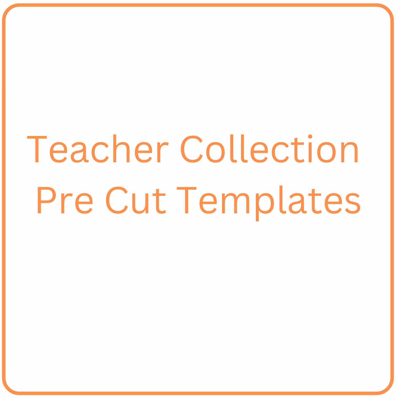 Teacher/Gift Collection