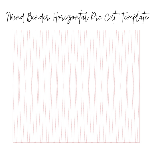 Mindbender Horizontal Pre Cut Template