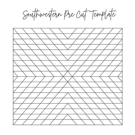 Southwestern Pre Cut Template