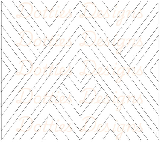 Southwestern Diamonds Pre Cut Template