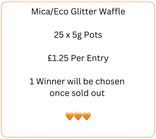 Mica/Eco Glitter Waffle 2 - Started 24/08/2025