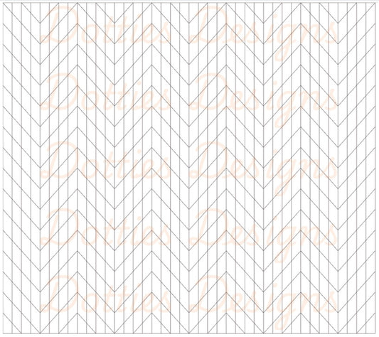 Chevron Pre Cut Template
