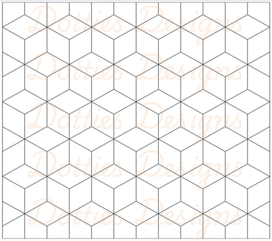 3D Blocks Pre Cut Template