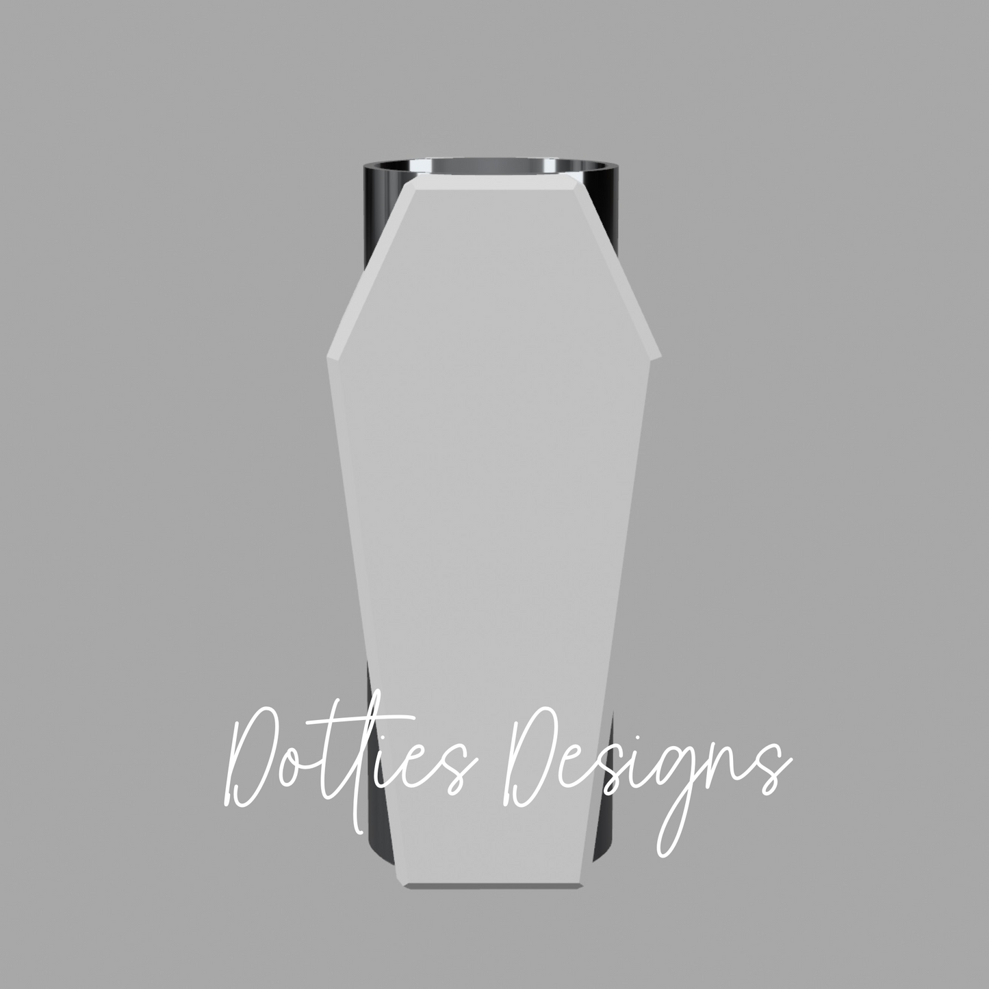 3D Coffin 20oz Tumbler Sleeve