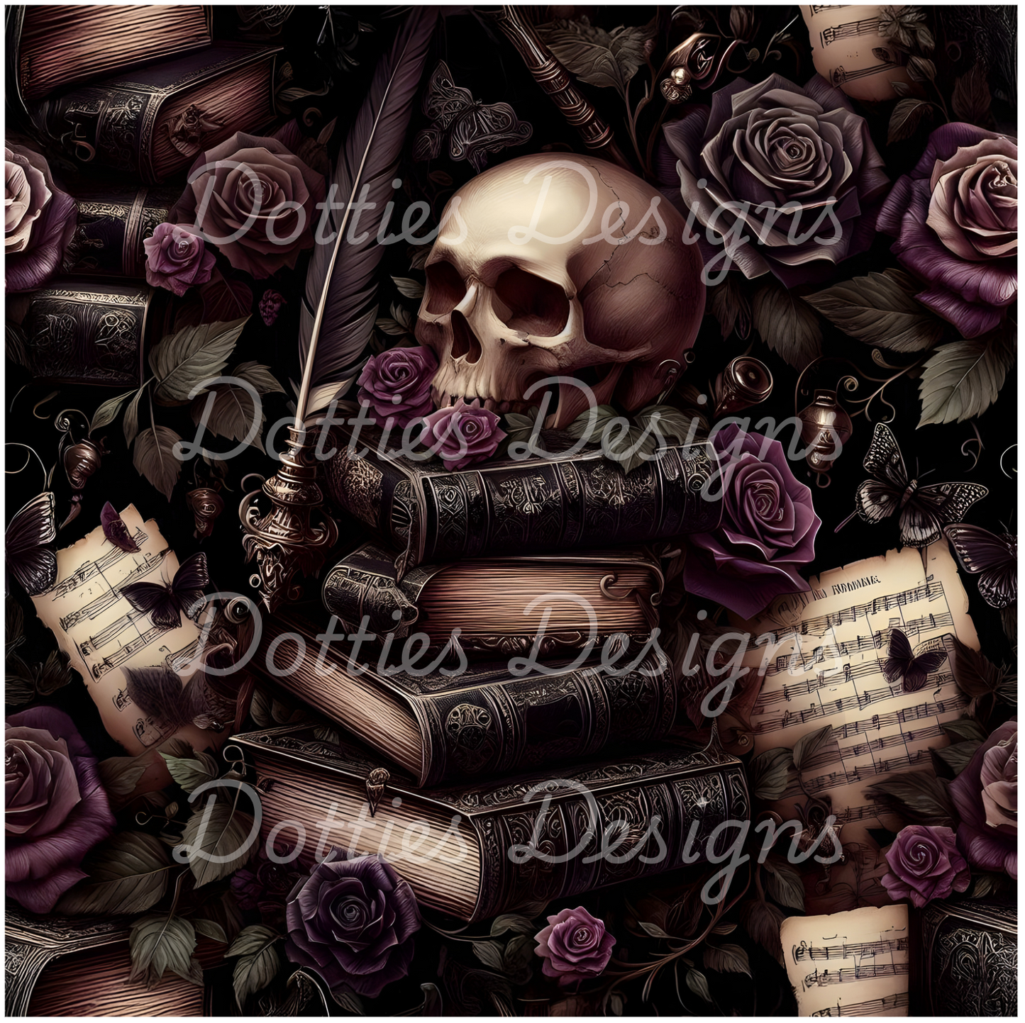 #274 - 10"x10" Printed Vinyl