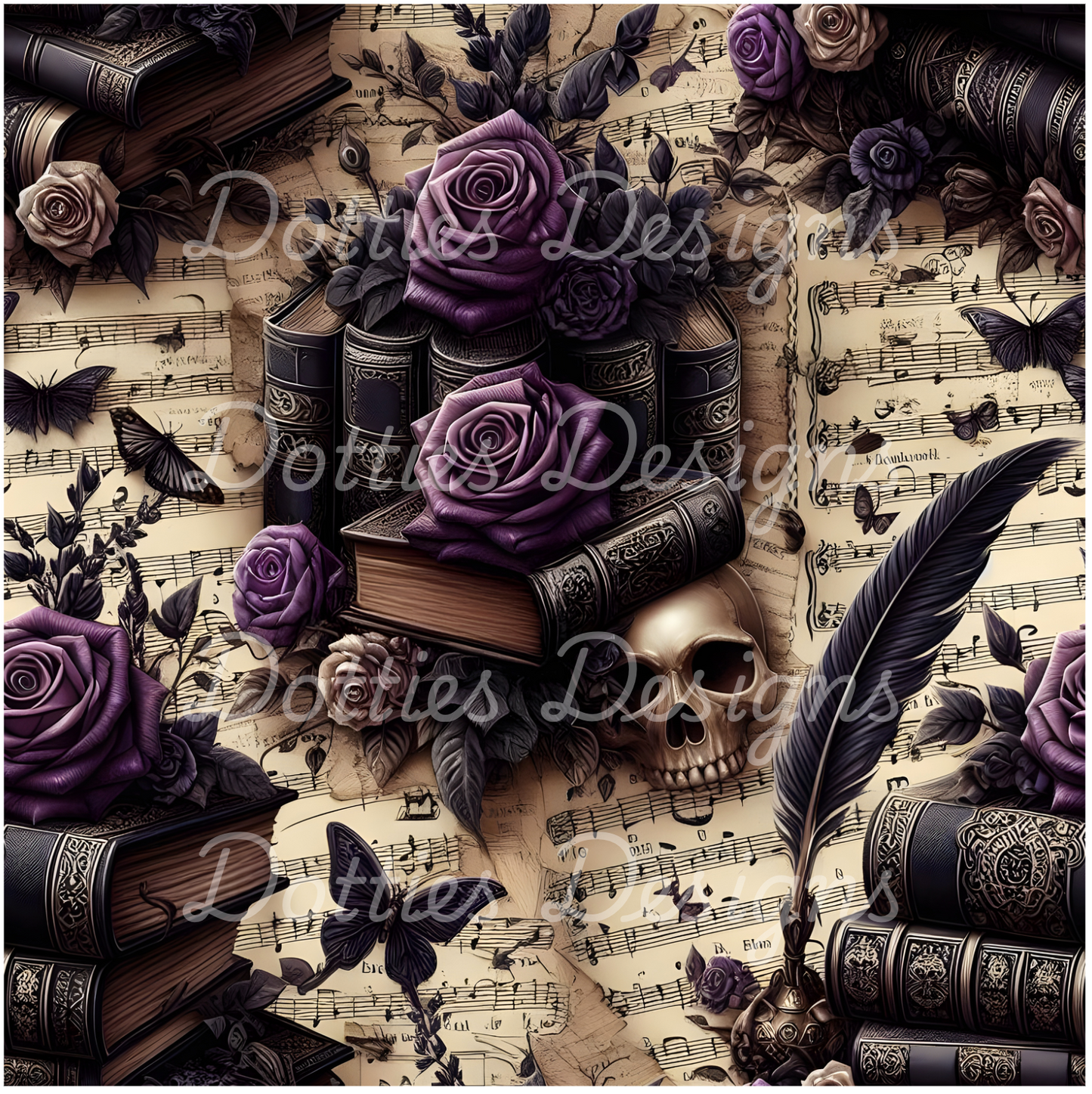 #276 - 10"x10" Printed Vinyl