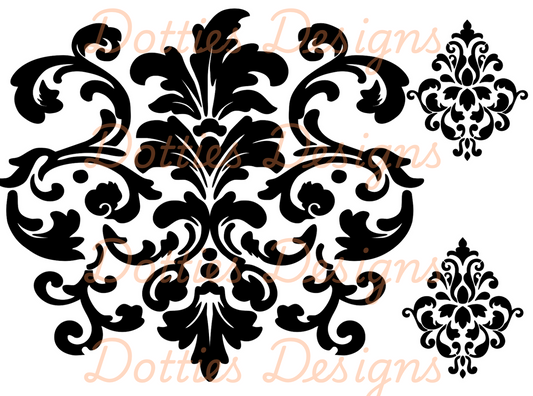 Damask Peekaboo (Beginner)