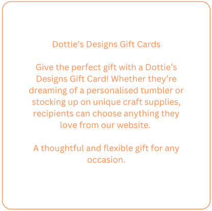 Dottie's Designs Gift Cards
