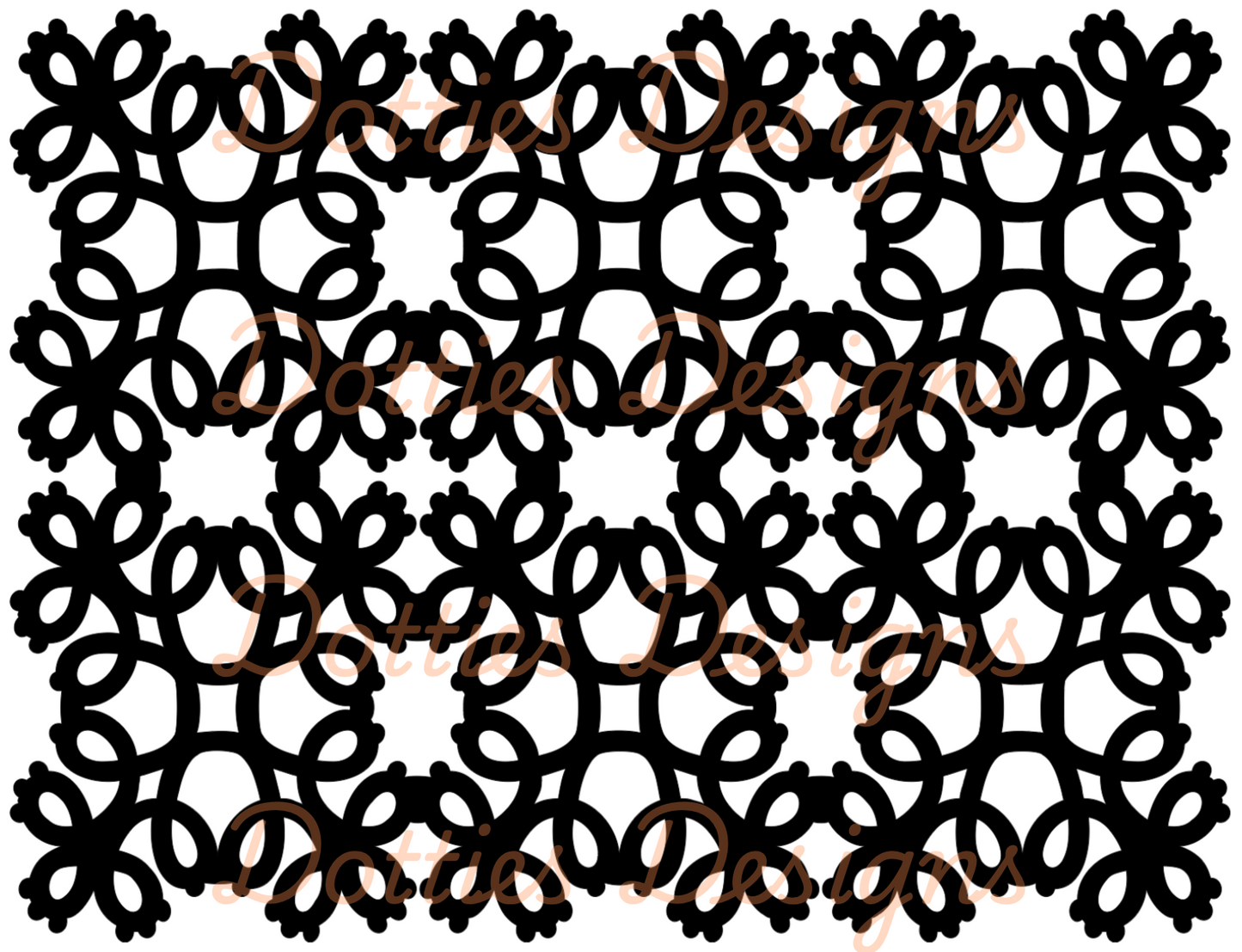 Lace Peekaboo (Intermediate)
