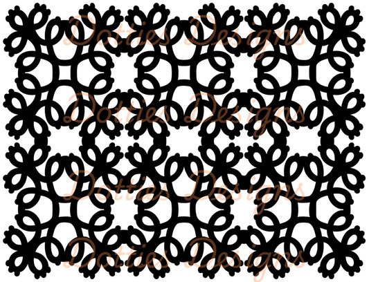 Lace Peekaboo (Intermediate)