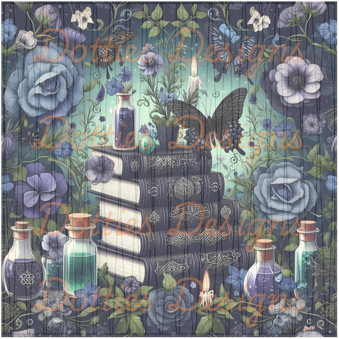 #265 - 10"x 10" Printed Vinyl