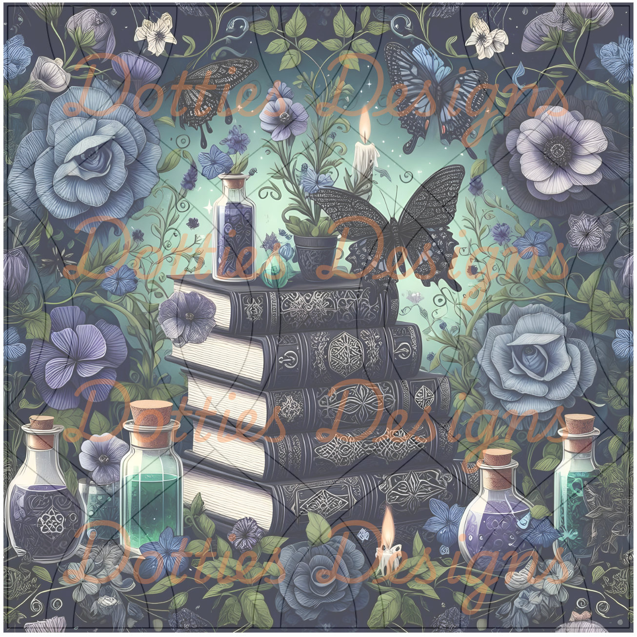 #265 - 10"x 10" Printed Vinyl