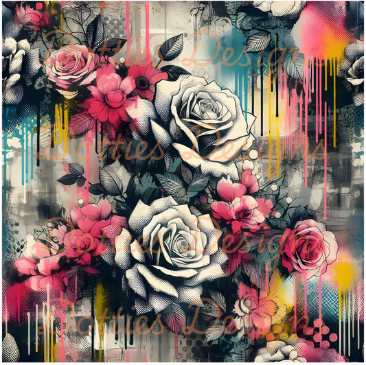 #230 - 10"x 10" Printed Vinyl