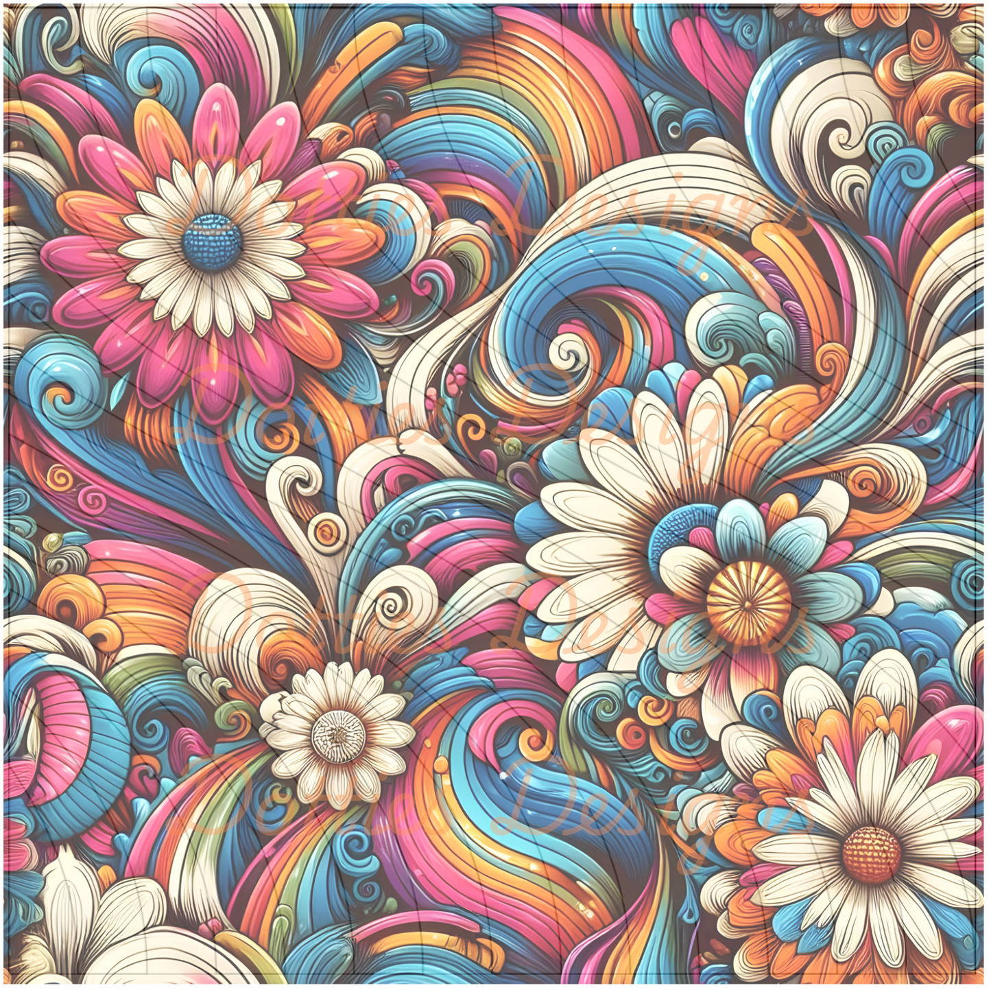 #217 - 10"x10" Printed Vinyl