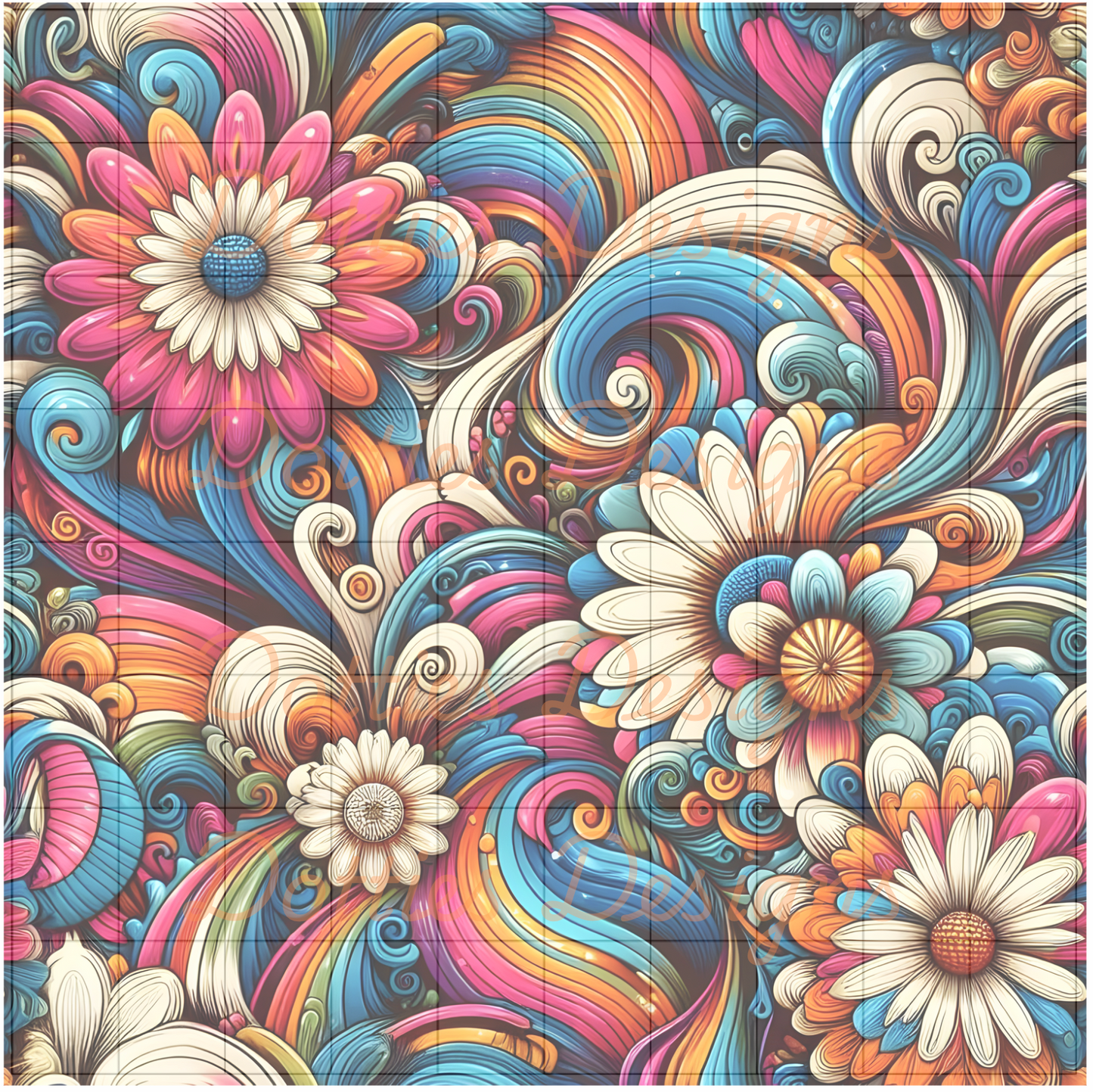 #217 - 10"x10" Printed Vinyl