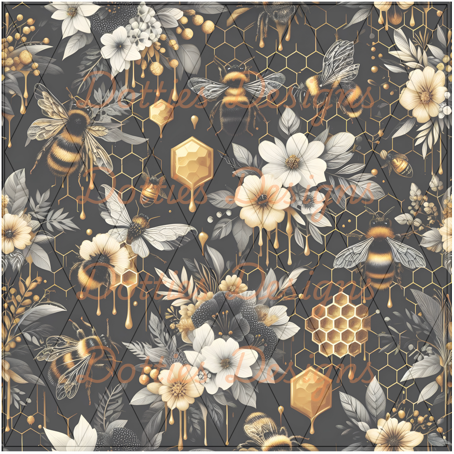 #293- 10"x10" Printed Vinyl