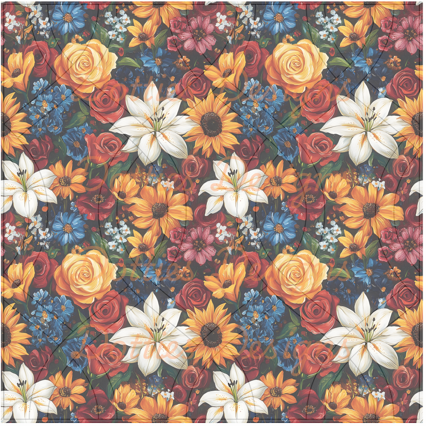 #190- 10"x10" Printed Vinyl