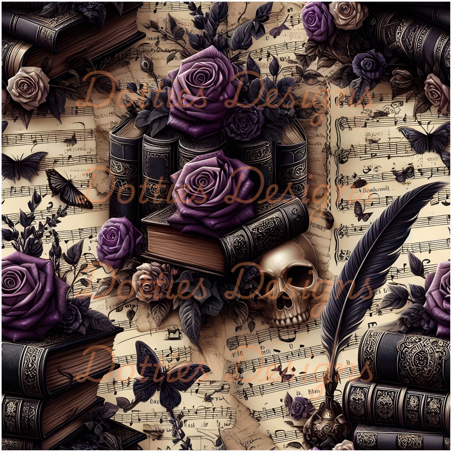 #276 - 10"x10" Printed Vinyl