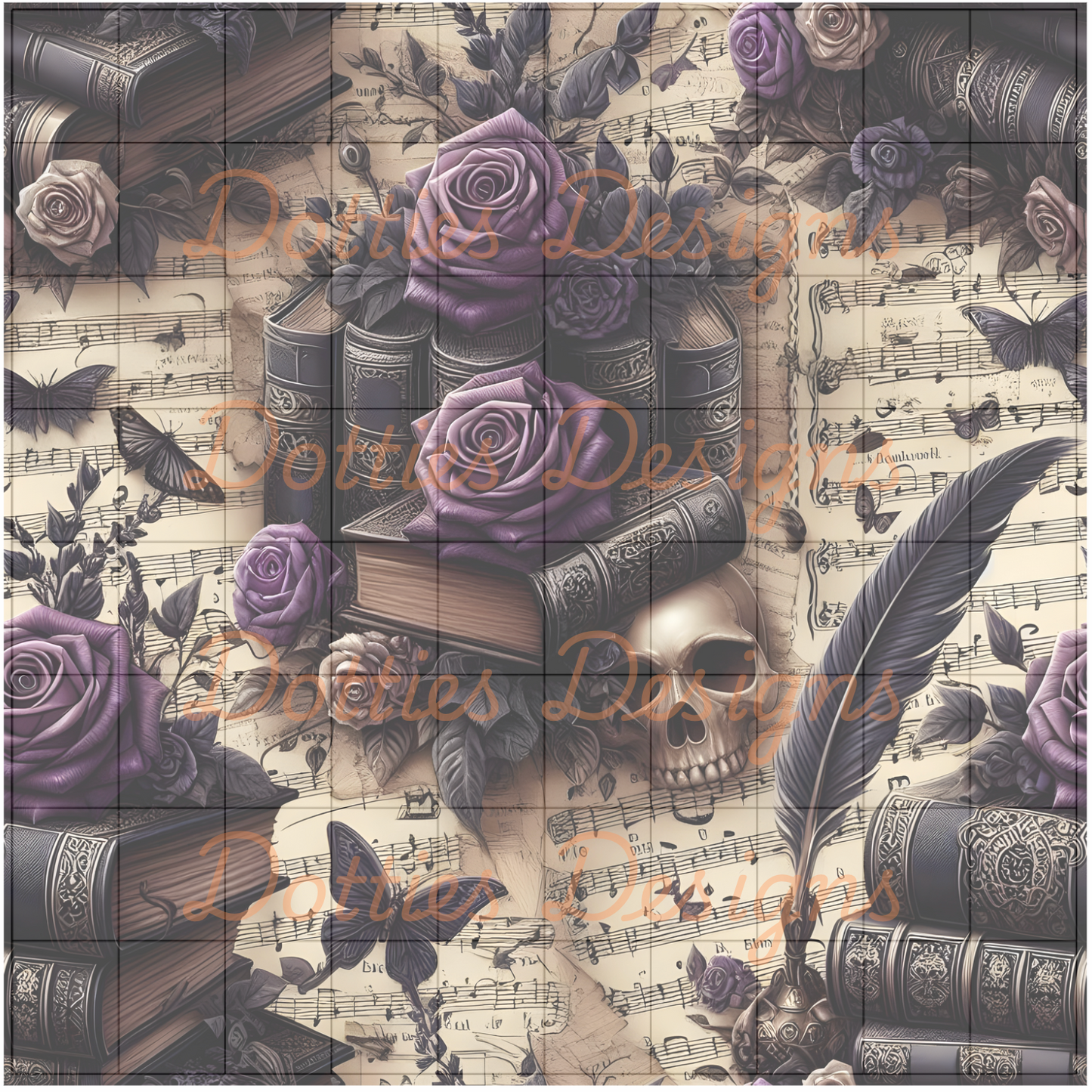 #276 - 10"x10" Printed Vinyl