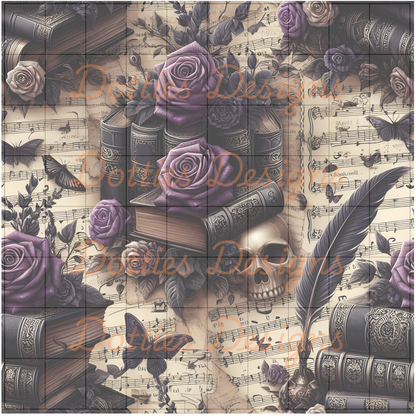 #276 - 10"x10" Printed Vinyl