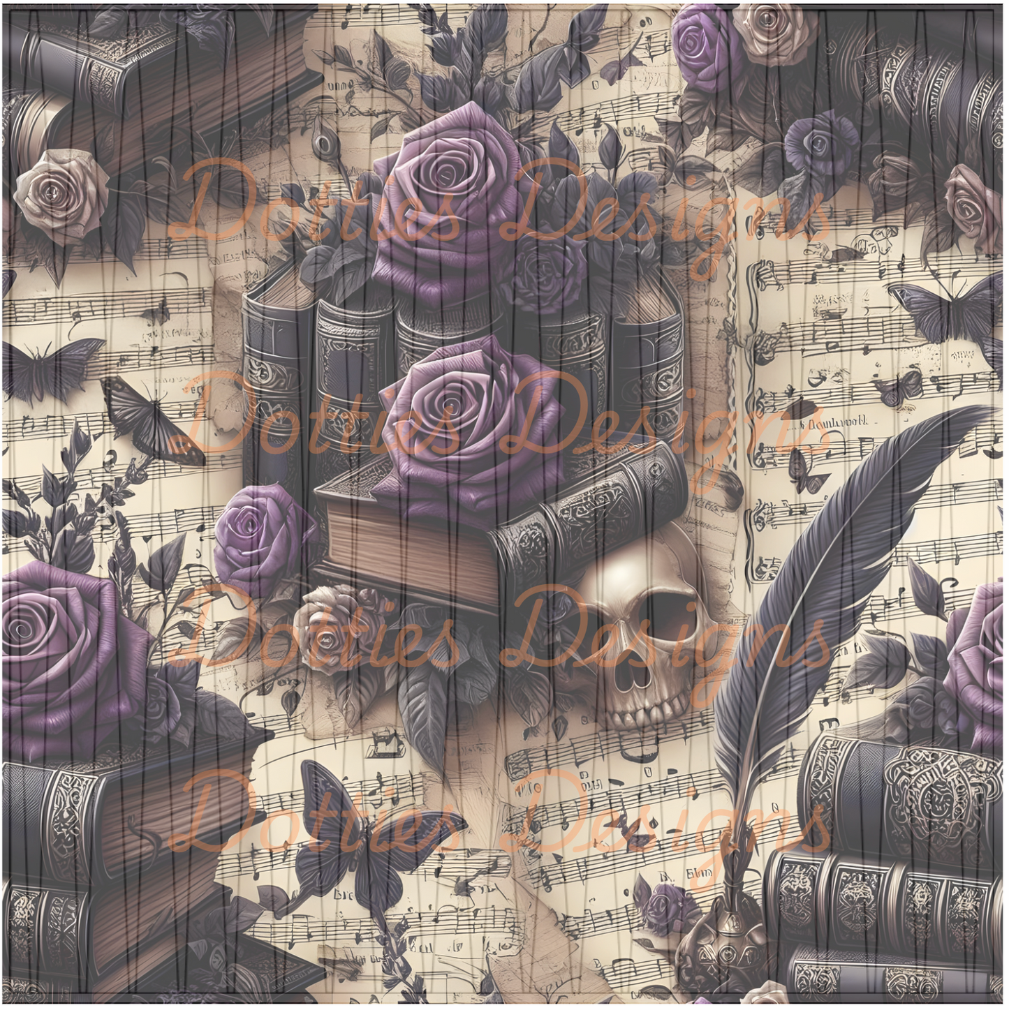 #276 - 10"x10" Printed Vinyl