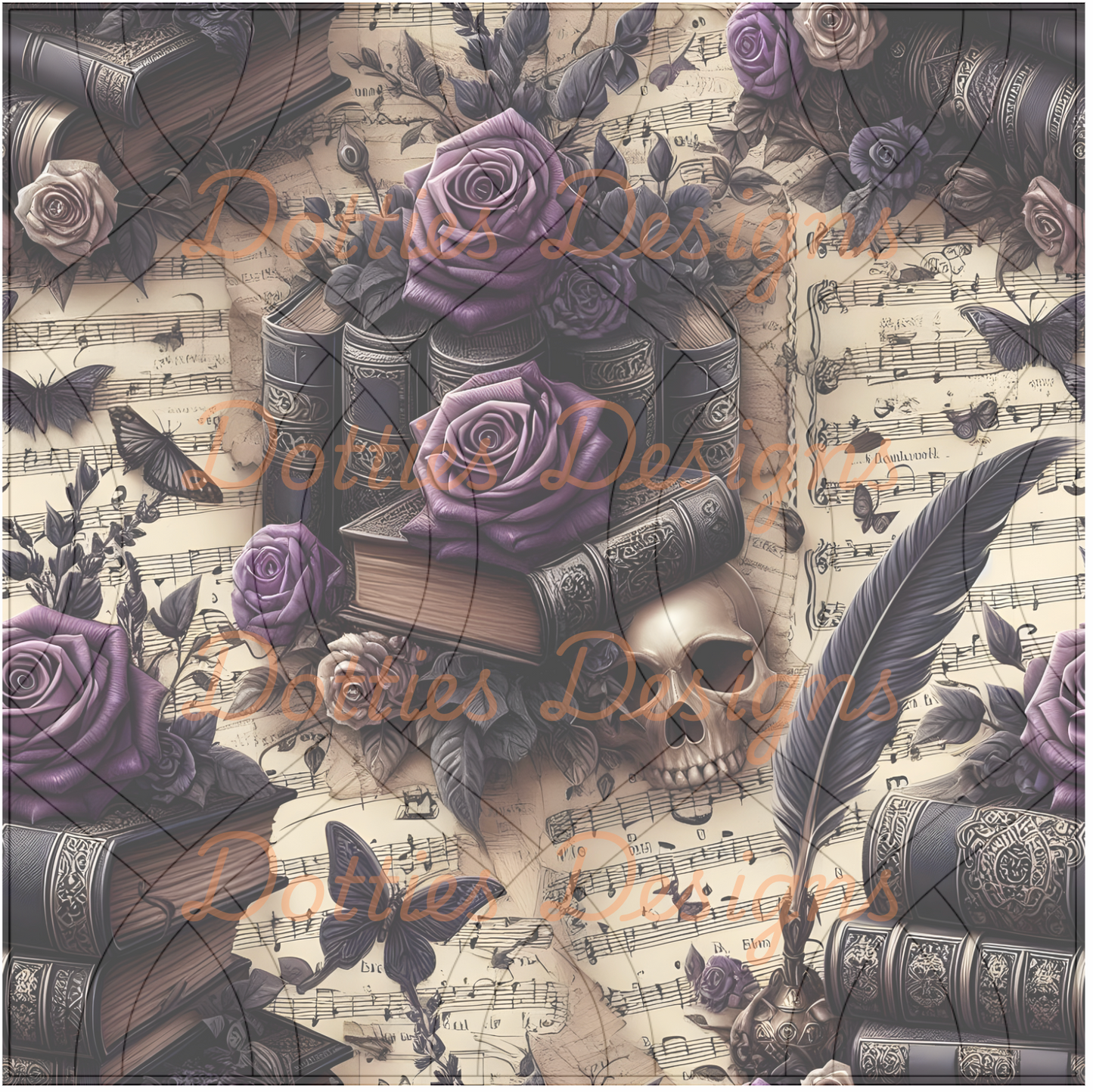 #276 - 10"x10" Printed Vinyl