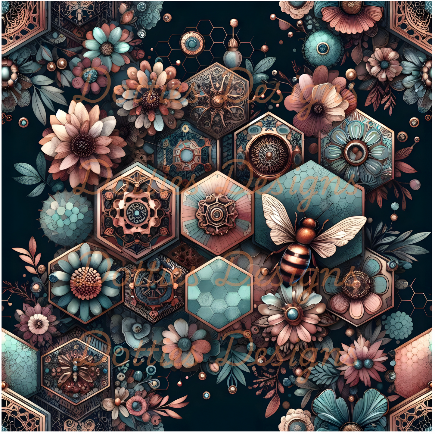 #301 - 10"x10" Printed Vinyl