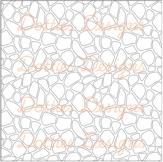 B2.4 - Small Giraffe Pre Cut Template