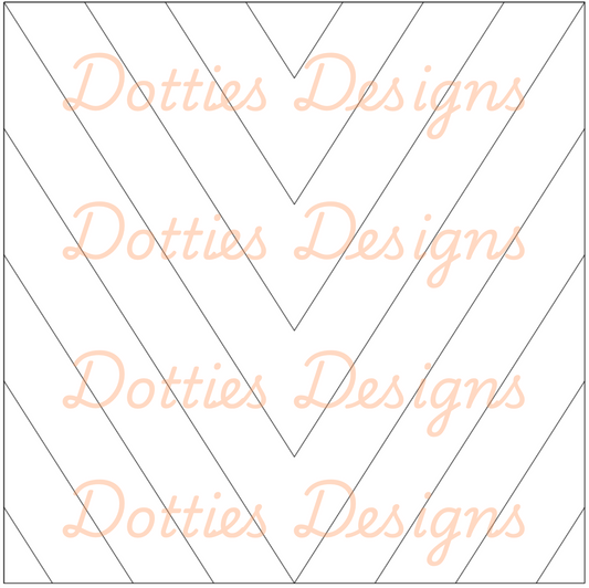 B3.3 -  V Split Pre Cut Template