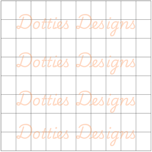 B3.6 - Buffalo Plaid Pre Cut Template